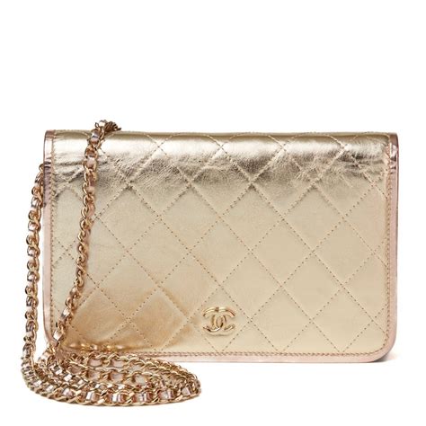 chanel wallet on chain rose gold|chanel wallet on chain price.